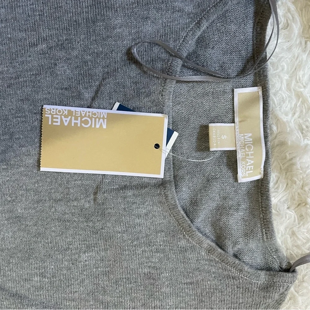 Michael kors Gray Long Sleeve Sweater